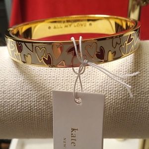 Kate Spade All My Love Bangle Hinged Bracelet